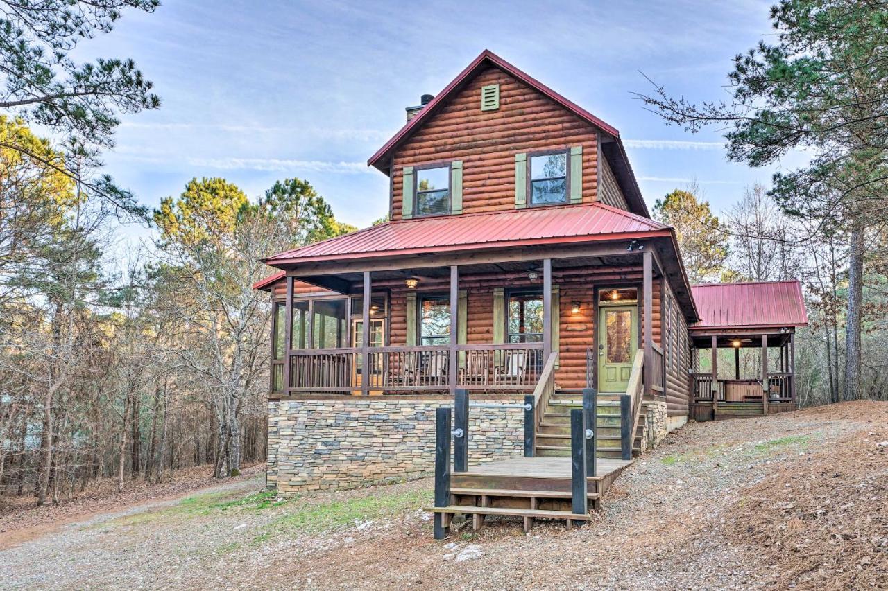 Broken Bow Cabin With Deck, Hot Tub And Fire Pit! Eksteriør billede